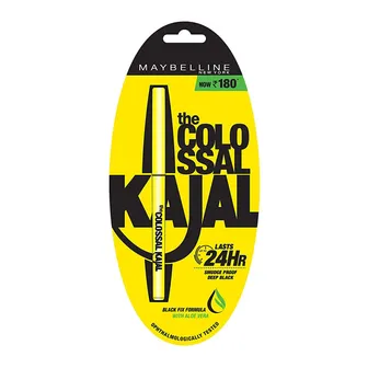 Maybelline | Colossal Kajal Eyeliner Pencil Black | .35gm