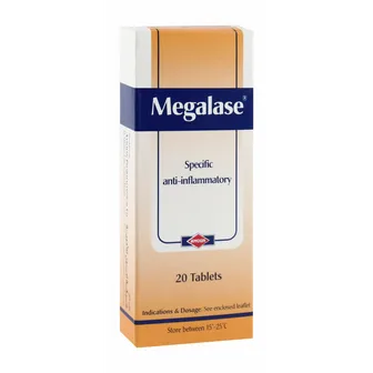 Megalase Anti Inflammatory 3000 I.U | 30 Tabs