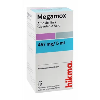 Megamox Susp Antibiotic 457mg | 70ml