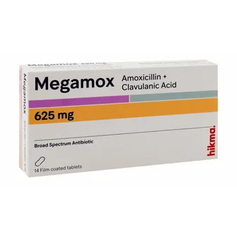 Megamox Antibiotic 625mg | 14 Tabs