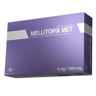 Mellitofix Met 5Mg/1000Mg | 30 Tabs