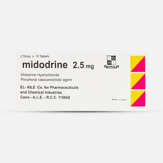 Midodrine | Low Blood Pressure 2.5mg | 20 Tabs