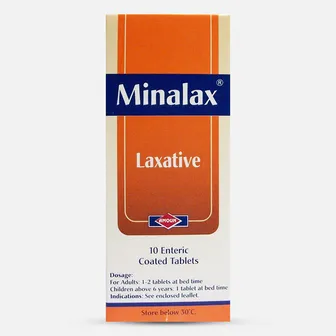 Minalax | Laxative | 10 Tabs