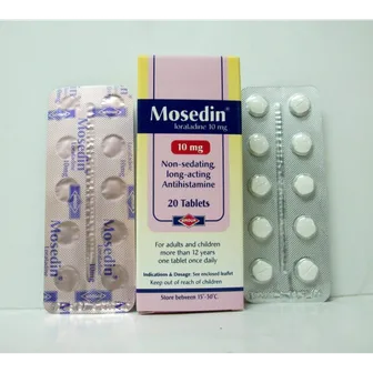 Mosedin Anti-allergic 10mg | 20 Tabs