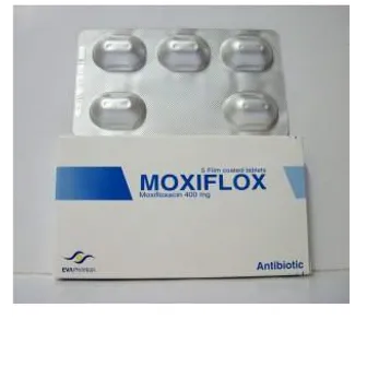 Moxiflox Antibiotic 400mg | 10 Tabs