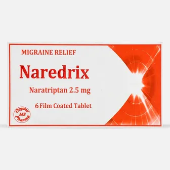 Naredrix 2.5mg Migraine Relief | 6 Tabs