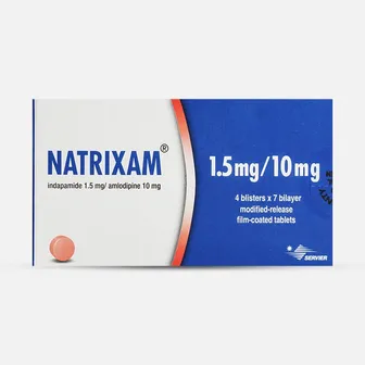 Natrixam Blood Pressure Diseases 1.5/10mg | 28 Tabs
