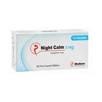 Night Calm Insomnia Cure 3mg | 30 Tabs