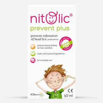 Nitolic | Prevent Plus anti Lice Solution | 50Ml