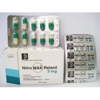 Nitromak Retard 5mg | 30 Caps