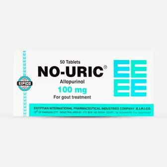 No-Uric | To Lower Uric Acid 100mg | 50 Tabs