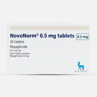 Novonorm | Type 2 Diabetes 0.5mg | 30 Tabs