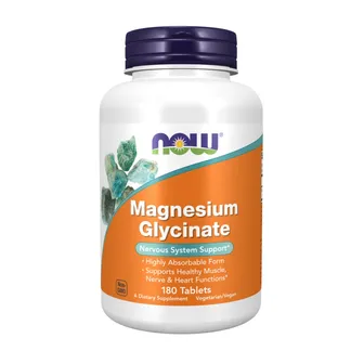 NOW MAGNESIUM GLYCINATE 180 TAB