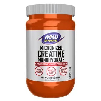 Now Micronized Creatine Monohydrate Powder | 500gm