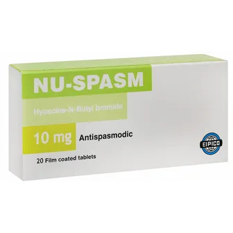 Nu-Spasm 10mg | 20 Tabs