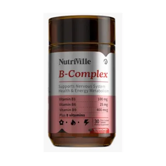 Nutriville B Complex | 30 Tabs