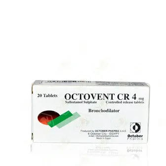 Octovent Cr 4mg | 20 Tabs