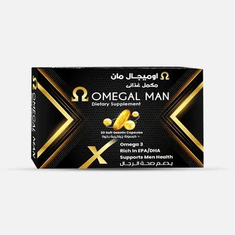 Omegal Man | Dietary supplements | 30 Soft Gelatin Caps