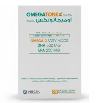 Omegatonex 500/250Mg | 20Caps