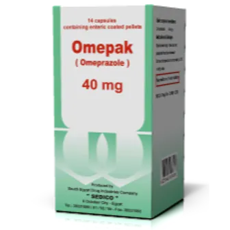 Omepak Antacid 40mg | 14 Caps