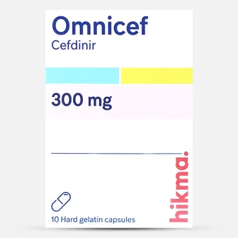 Omnicef | Antibiotic 300mg | 10 Caps