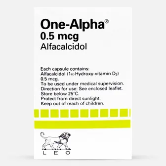 One Alpha | Vitamins | 0.5 mcg | 30 caps