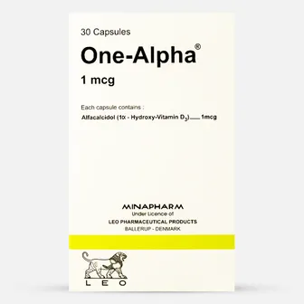 One Alpha Vitamins 1 mcg | 30 caps