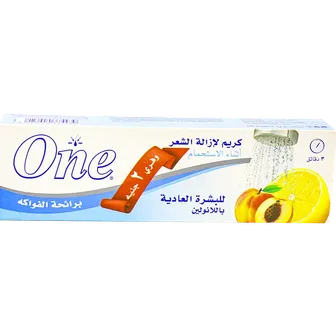 One | Fragrance Hair Removal Cream for Normal Skin | 140gm | 2Le Off