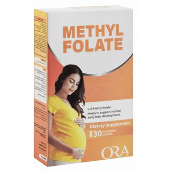 Ora Methyl Folate Dietary Supplement | 30 Caps