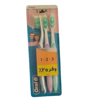Oral-B | Delicate White 123 - Medium | 3Pcs
