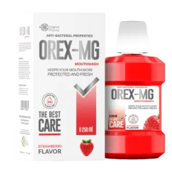 Orex-M g | Mouth Wash Strawberry | 250ml