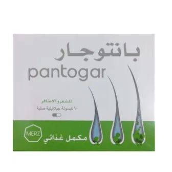 Pantogar Hair and Nails Support Supplement | 60 Caps