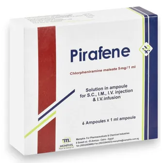 Pirafene 5mg/ml for IM & IV | 6 Amp