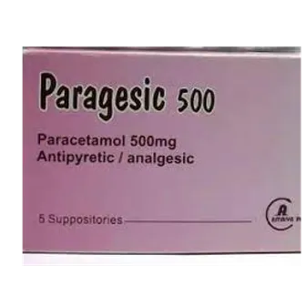 Paragesic | 500mg | 5 Supp