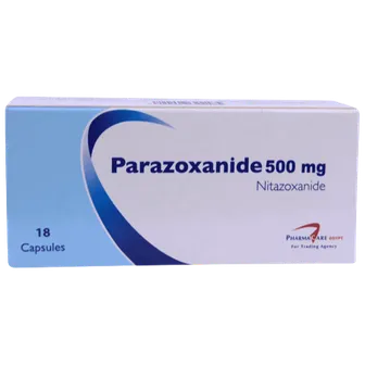 Parazoxanide 500mg | 18 Caps