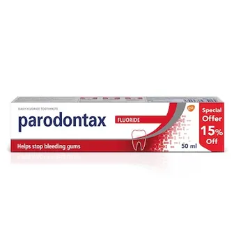 Parodontax | Daily Fluoride Toothpaste | 50ml | 15%Off