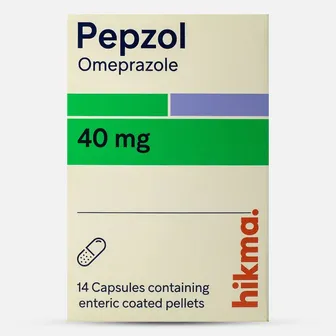 Pepzol | For The Treatment of Acidity and Stomach Ulcers 40mg | 14 Caps