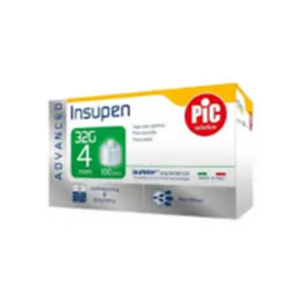 Pic | Insupen Insulin Pen Needles 4Mm | 100 Pcs