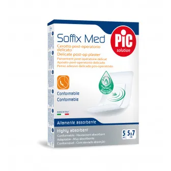 Pic Soffix Plasters 5 x 7cm 5Pcs