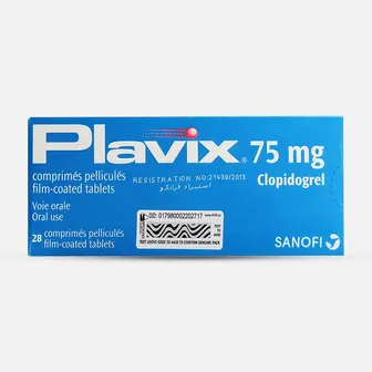 Plavix Thrombosis Treatment 75mg | 28 Tabs