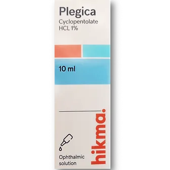 Plegica | 1% Cyclopentolate Hydrochloride Ophthalmic Solution | 10ml