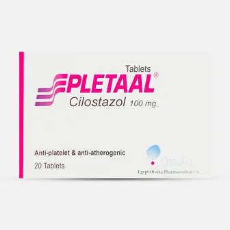 Pletaal To Relieve Symptoms of Intermittent Claudication 100mg | 20 Tabs
