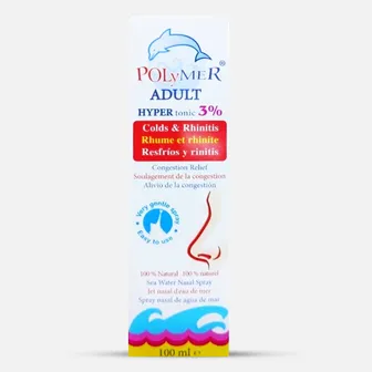 Polymer Adult Hypertonic 3% Nasal Spray | 100 ml