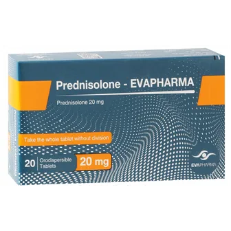 Prednisolone 20mg Eva | 20 Tabs