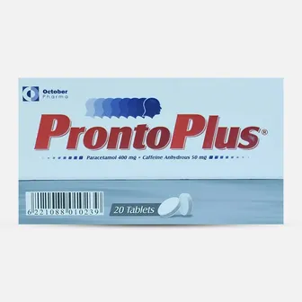 Pronto Plus Relieves Cold & Headaches and Menstrual Pain 50mg | 20 Tabs