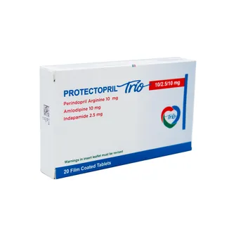 Protectopril Trio 10/2.5/10mg | 20 Tabs