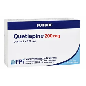 Quetiapine | Schizophrenia 200mg | 30 Tabs