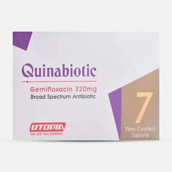 Quinabiotic | Antibiotic 320mg | 7 Tabs