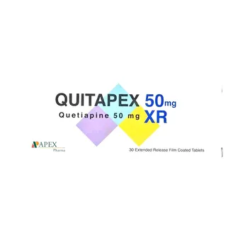 Quitapex XR 50mg | 30 Tabs