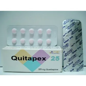 Quitapex Fatigue and Nervous Agitation 25mg | 30 Tabs